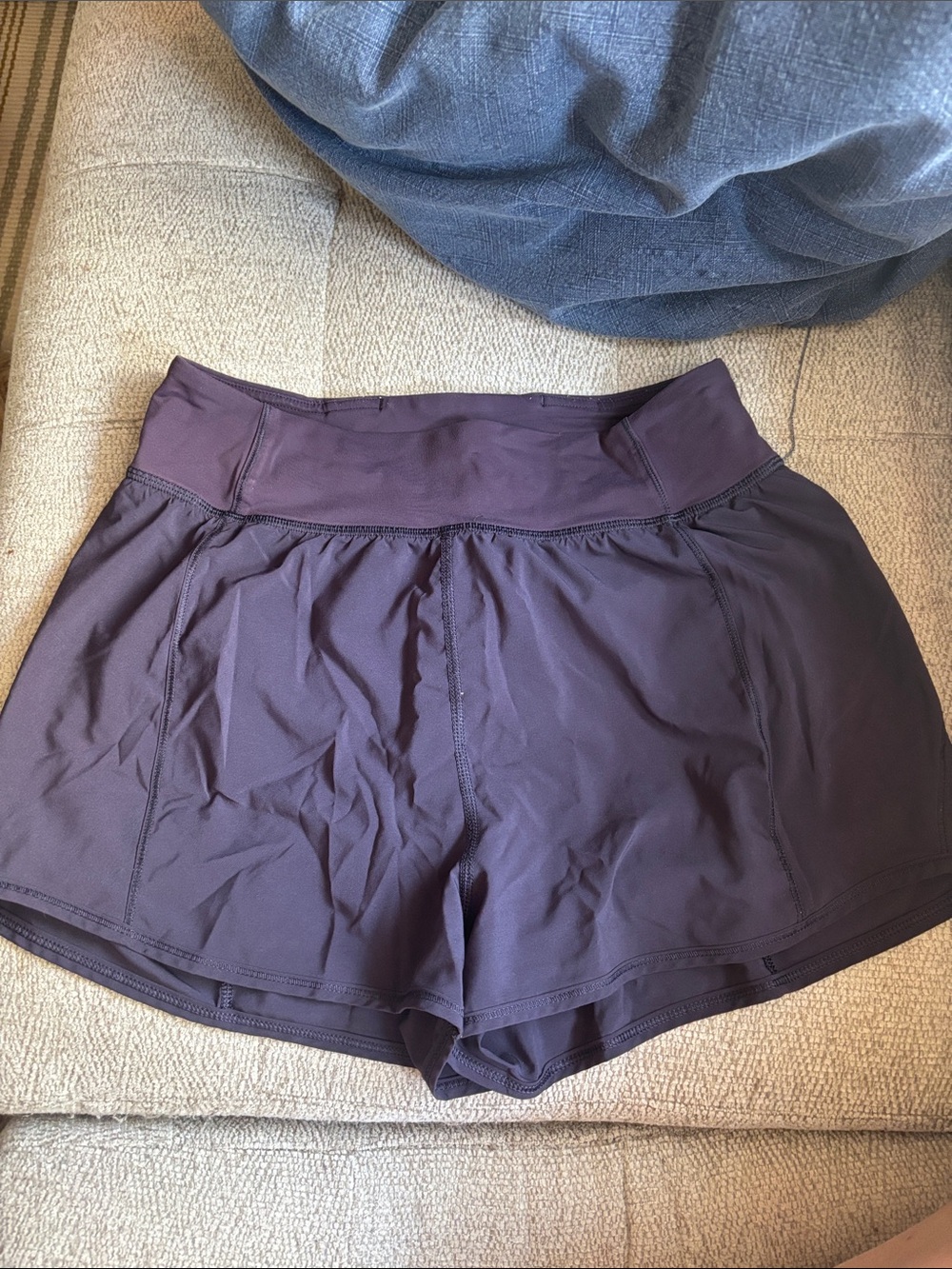 lululemon athletica Women's Plum Lean In Athletic Shorts